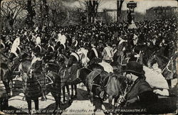 Troops Waiting To Fall in Line for the Inaugural Parade Washington, DC Washington DC Postcard Postcard Postcard