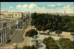 Columbus Park, Monte Avenue Havana, Cuba Postcard Postcard Postcard