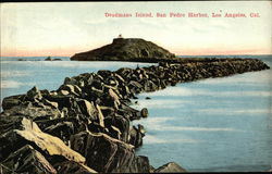 Deadman's Idland, San Pedro Harbor Los Angeles, CA Postcard Postcard Postcard