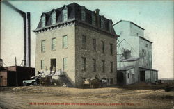 Mill and Elevator in the Overland Cereal Company Laramie, WY Postcard Postcard Postcard