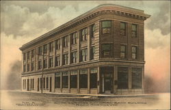 Rock Springs National Bank Building Wyoming Postcard Postcard Postcard