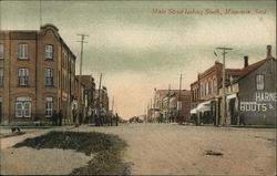 Main Street Looking South Moosomin, SK Canada Saskatchewan Postcard Postcard Postcard