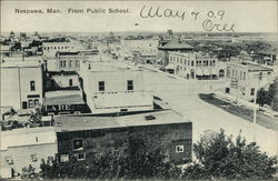 Neepawa From Public School Postcard