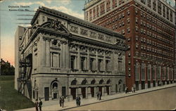 Street View of Orpheum Theatre Kansas City, KS Postcard Postcard Postcard