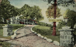 Boston Post Road Inn Massachusetts Postcard Postcard Postcard