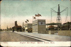 Rogers' Air Ships Postcard