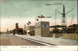 Rogers' Air Ships Postcard