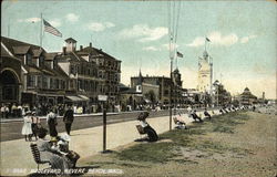 Along the Boulevard Postcard