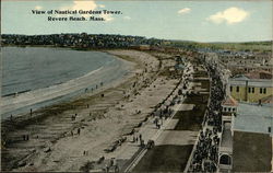 View of Nautical Gardens Tower Postcard