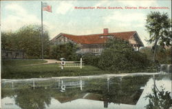 Metropolitan Police Quarters, Charles River Reservation Postcard