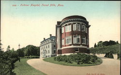 Falkner Hospital and Grounds Forest Hills, MA Postcard Postcard Postcard