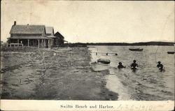 Swifts Beach and Harbor Postcard