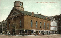 Street View of Lyceum Hall Boston, MA Postcard Postcard Postcard