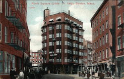 North Square, Little Italy Postcard