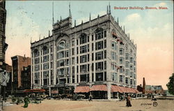 Street View of the Berkeley Building Boston, MA Postcard Postcard Postcard