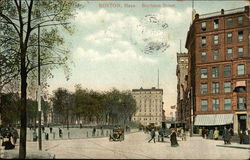 Boylston Street Boston, MA Postcard Postcard Postcard