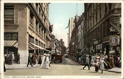 Temple Place Postcard