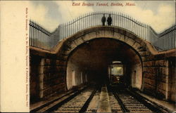 East Boston Tunnel Postcard