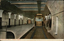 Tunnel Station Postcard