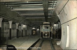 Tunnel Station at Court Street Postcard