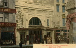 New Schubert Theatre, Tremont Street Boston, MA Postcard Postcard Postcard