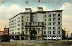 Street View of Castle Square Theatre Boston, MA Postcard Postcard Postcard