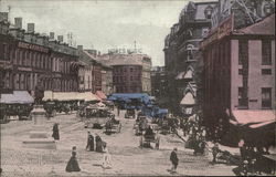 Scollay Square Boston, MA Postcard Postcard Postcard