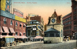 Scollay Square Boston, MA Postcard Postcard Postcard