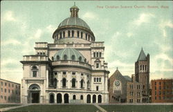 New Christian Science Church Boston, MA Postcard Postcard Postcard