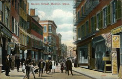 Salem Street Postcard