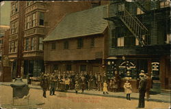 Paul Revere House on North Street Boston, MA Postcard Postcard Postcard