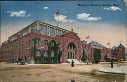 Street View of Mechinics Building Boston, MA Postcard Postcard Postcard