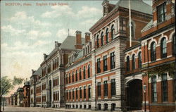 English High School Boston, MA Postcard Postcard Postcard