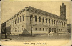 Public Library Postcard