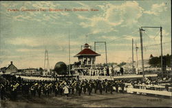 Parade, Governor's Day, Brockton Fair Massachusetts Postcard Postcard Postcard