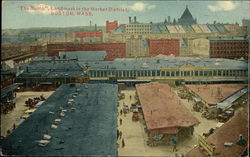 "The Dump" Landmark in the Market District Boston, MA Postcard Postcard Postcard