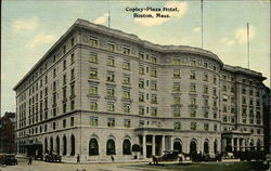 Street View of Copley-Plaza Hotel Postcard