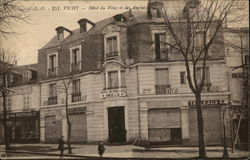 Hotel du Velay et des Anglais Vichy, France Postcard Postcard