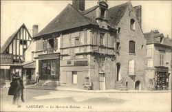 Home of Rabelais (La Maison de Rabelais) Postcard