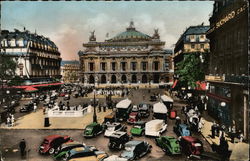 La Place de Popera Postcard