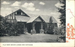 Fuji New Grand Lodge and Cottages Yokohama, Japan Postcard Postcard