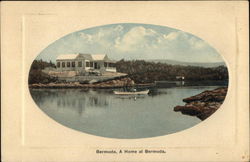 Bermuda, A home at Bermuda Hamilton, Bermuda Postcard Postcard