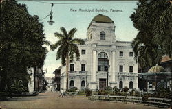 New Municipal Building Postcard