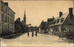 Street Scene L'Hotellerie, France Postcard Postcard