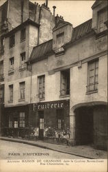 Maison de Chanoine Paris, France Postcard Postcard