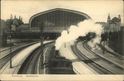 Hamburg Hauptbahnhof (Main Station) Germany Postcard Postcard