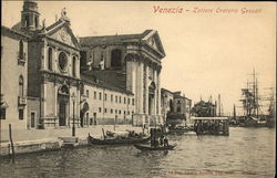 Zattere Oratorio Gesuati Venice, Italy Postcard Postcard