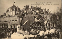 Carnaval de Nice XVLII France Postcard Postcard