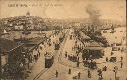 Galata Bridge Postcard