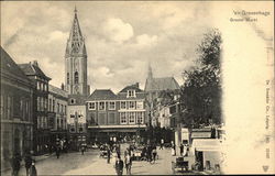 Groote Markt The Hague, Netherlands Benelux Countries Postcard Postcard